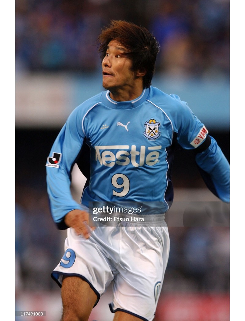 サッカー Jリーグ ユニフォーム ジュビロ磐田 中山雅史 J-League