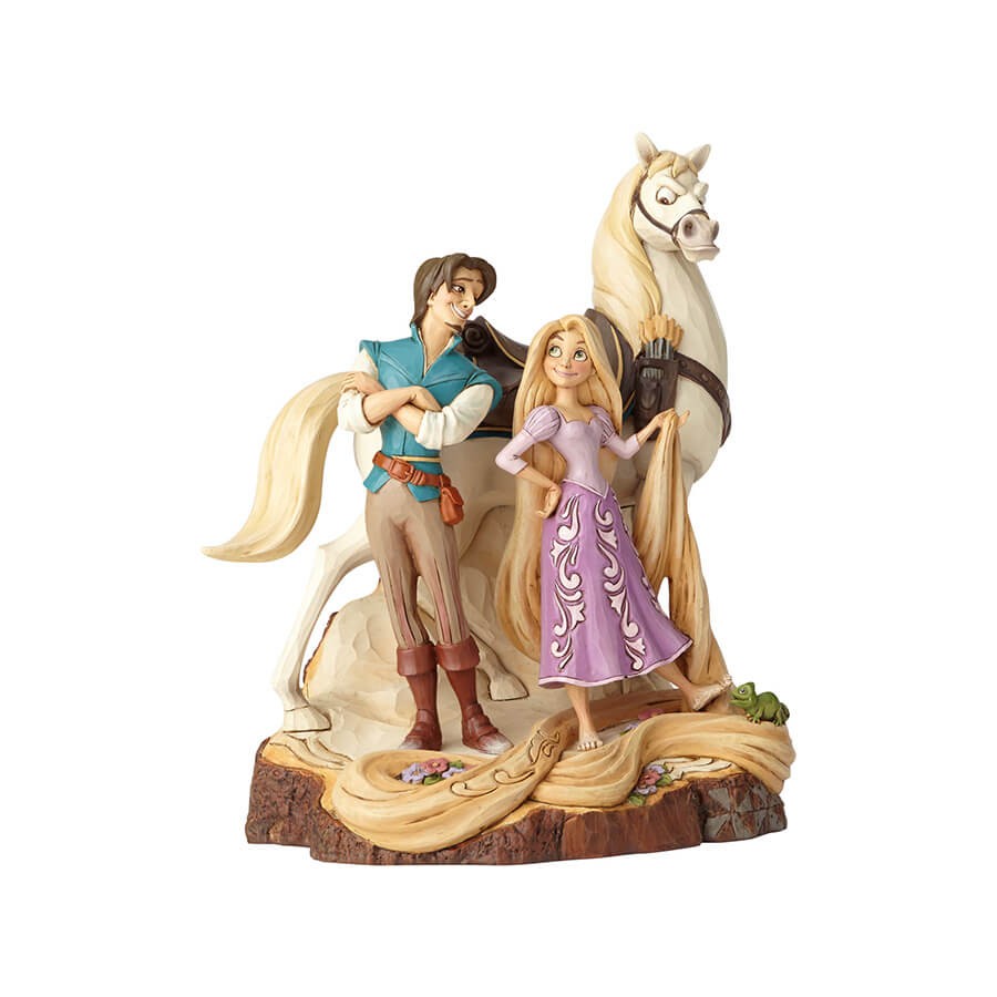 Disney Traditions】 ‐Tangled Carved by Heart- | GUND, enesco