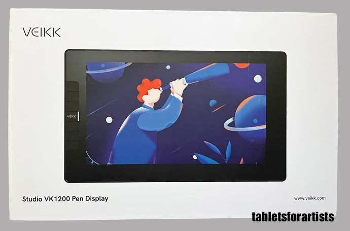 Veikk Studio VK1200 review: small pen display | TABLETS FOR ARTISTS