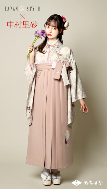 JAPAN STYLE×中村里砂の卒業式袴レンタル｜卒業式の袴ご紹介 22JN-1