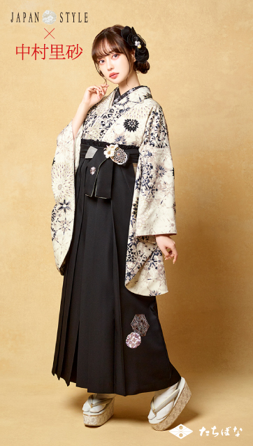 JAPAN STYLE×中村里砂の卒業式袴レンタル｜卒業式の袴
