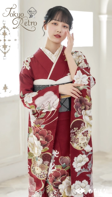 松本恵莉紗ちゃん”着用の振袖-赤｜成人記念の新作振袖ご紹介