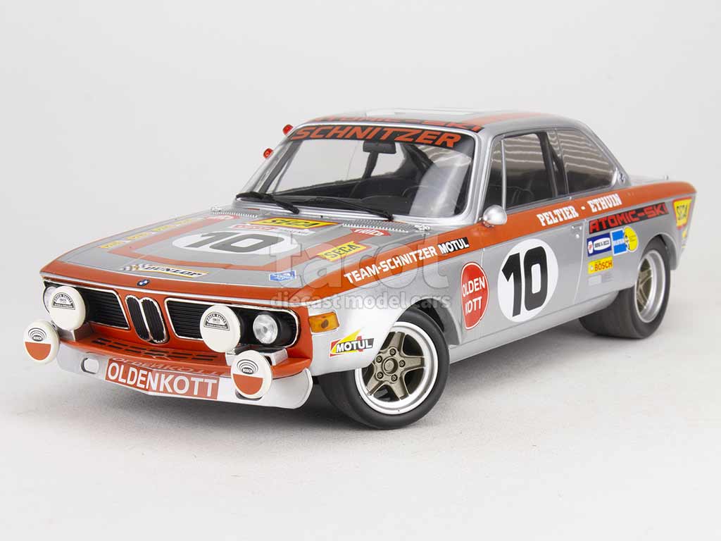 BMW - 2800 CS/ E09 Spa 1972 - Minichamps - 1/18 - Autos Miniatures