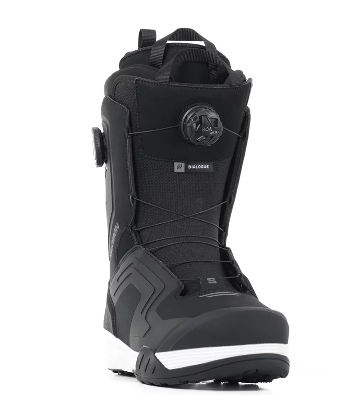Salomon Dialogue Dual Boa Snowboard Boots 2025 - black | Tactics