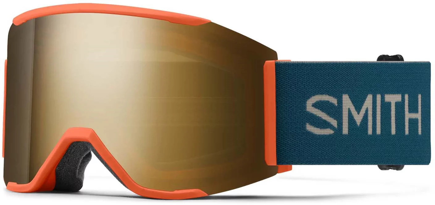 Smith Squad Mag ChromaPop Goggles + Bonus Lens - rust/sun black