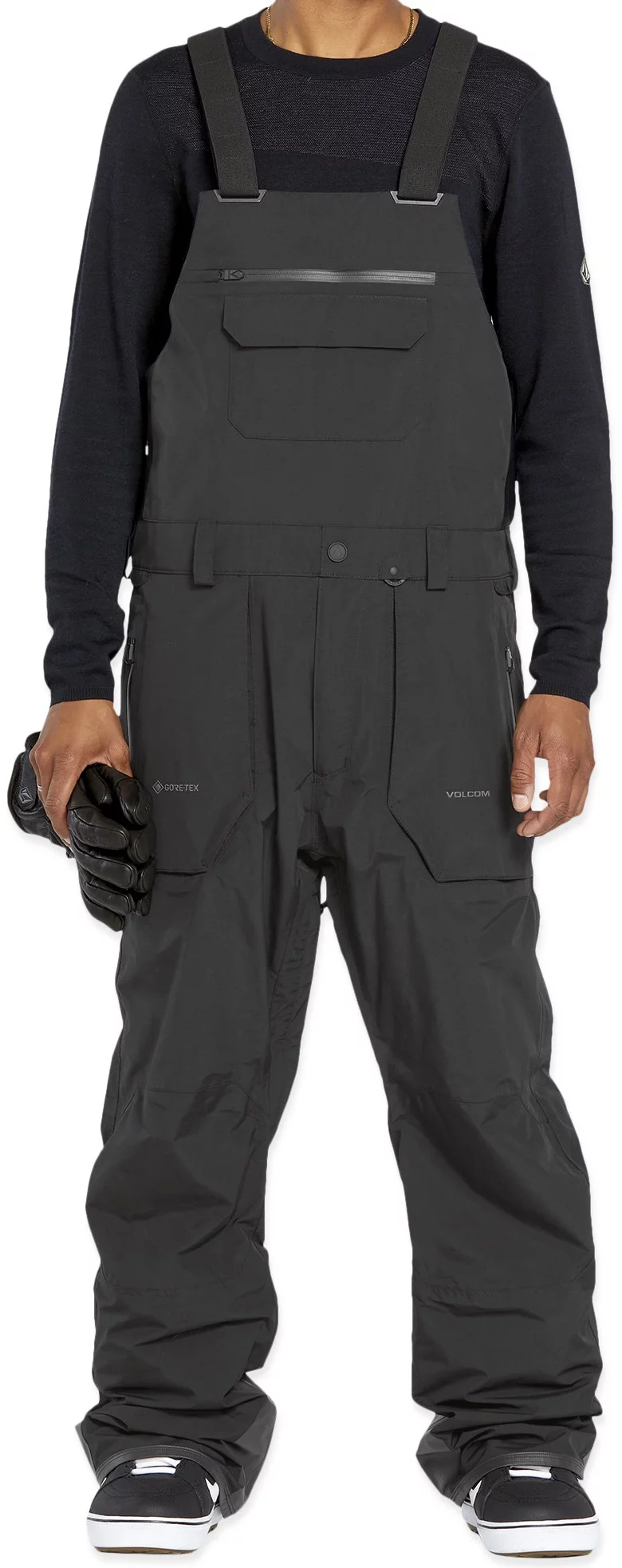 Volcom Rain GORE-TEX Overall Bib Pants - black | Tactics