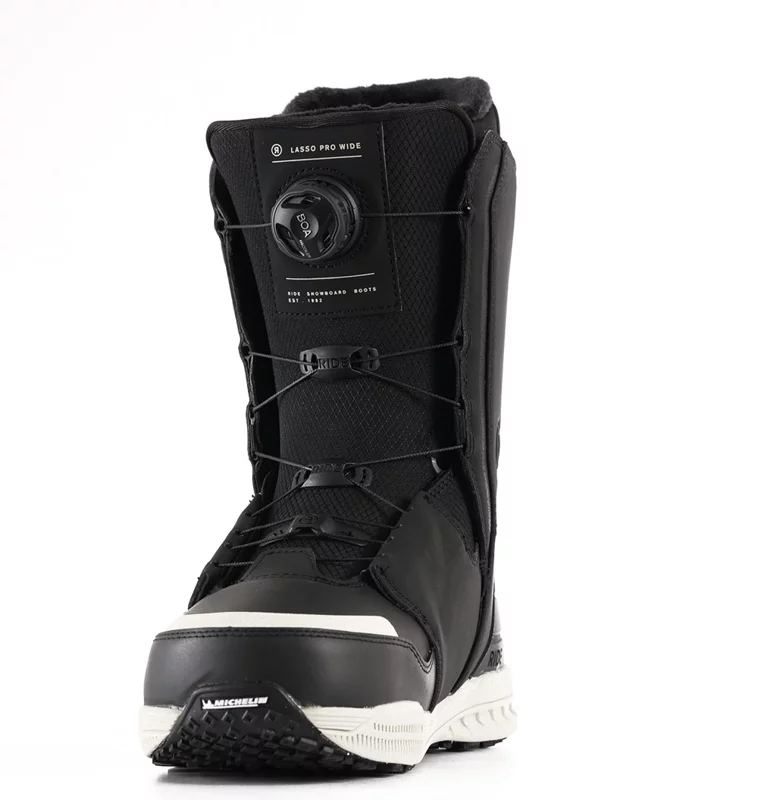 Ride Lasso Pro Wide Snowboard Boots 2026 - black | Tactics