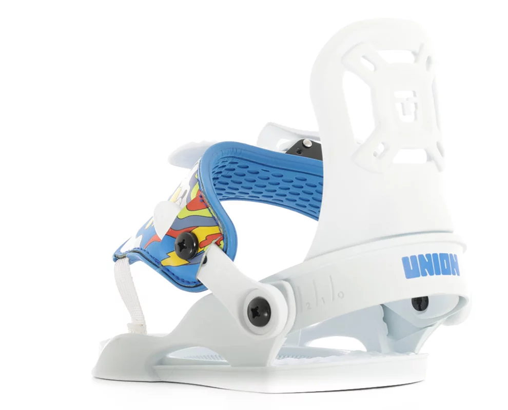 Union Kids Cadet One Snowboard Bindings 2026 - white | Tactics