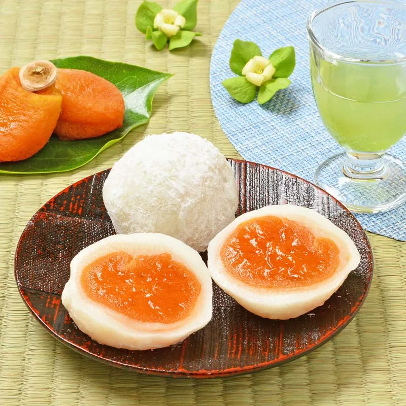 4個 まるごと柿大福【双松庵唯七 公式本店】