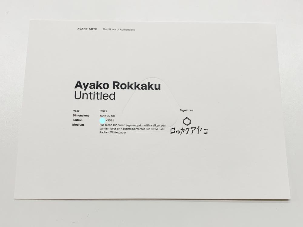 UntitledUntitled|ロッカク・アヤコAyako Rokkaku