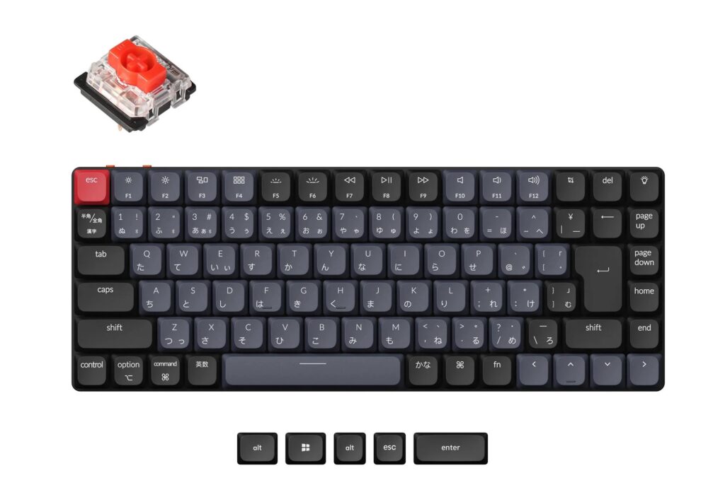 Keychron K3 Proレビュー。打鍵感の心地よいバランス良いキーボード