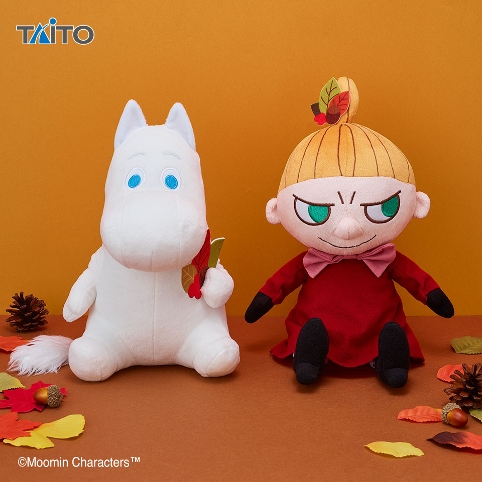 ムーミン 落ち葉でおめかしぬいぐるみ ムーミン＆リトルミイタイトー