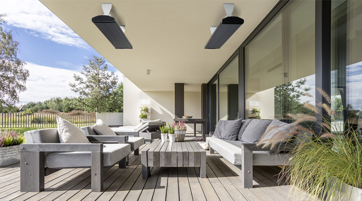 秋冬テラスを快適空間に！屋外用ヒーター暖房活用術 | オーニング