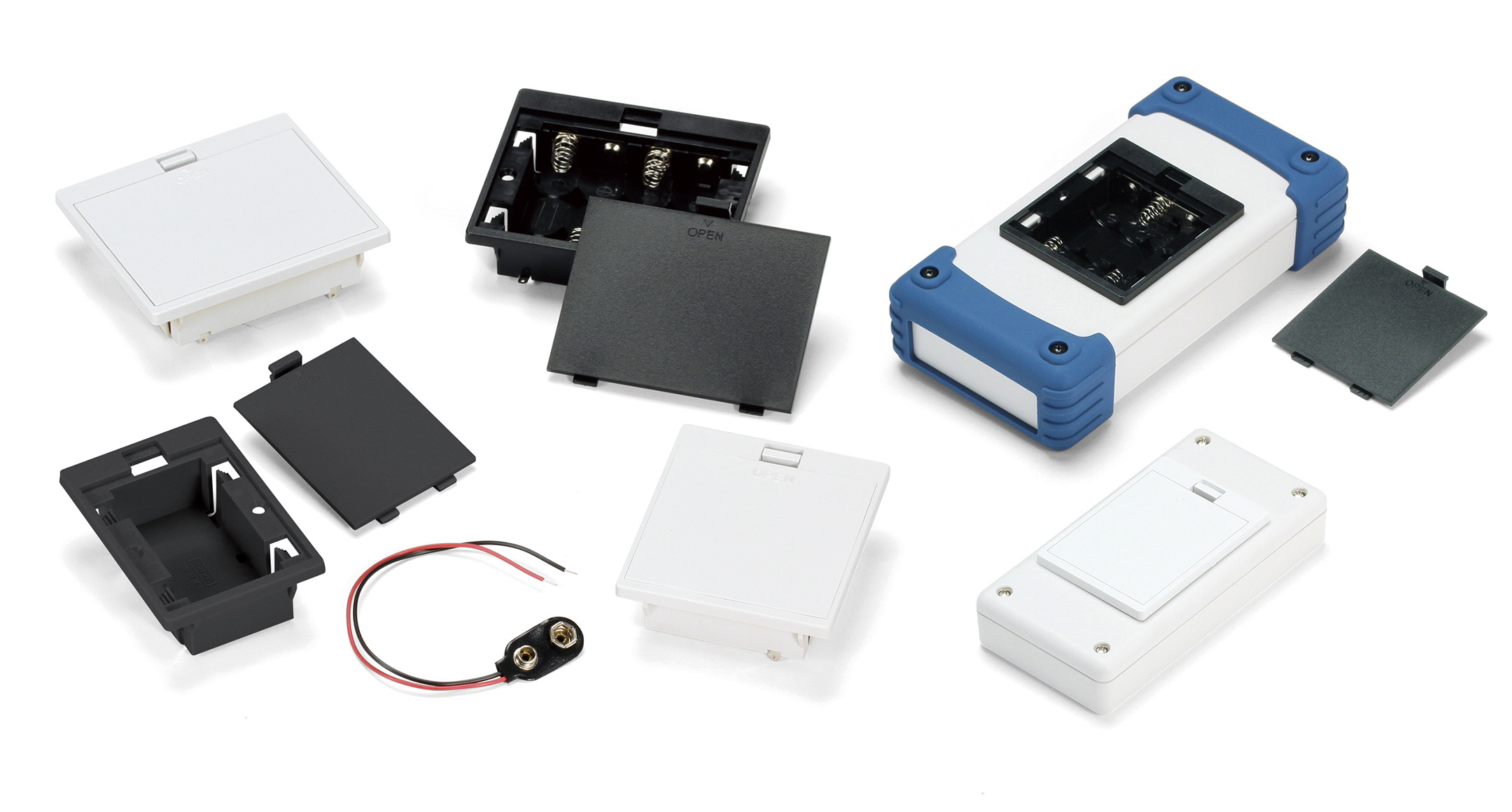 はめ込み電池ボックス LDシリーズ | 製品情報 | タカチ電機工業 - 産業