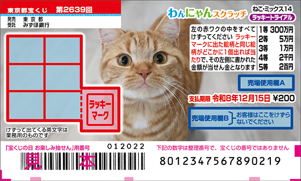 宝ニュース詳細｜宝ニュース【宝くじ公式サイト】
