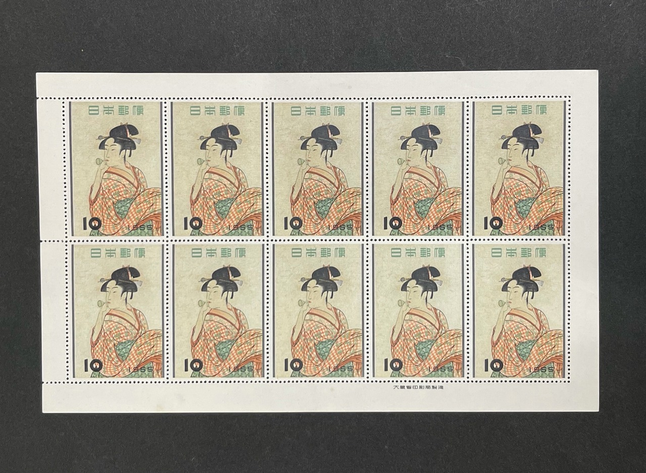 人気の「切手趣味週間」まとめ（見返り美人、写楽、月に雁など）