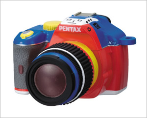 PENTAX K-x ミニチュアマスコット コレジャナイロボカラーVer