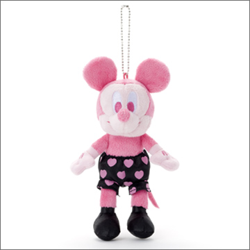 ピンクマニア ぬいぐるみ（ボールチェーン付） ミッキーマウス｜商品