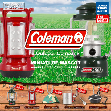 コールマン ミニチュアマスコット｜商品情報｜タカラトミーアーツ