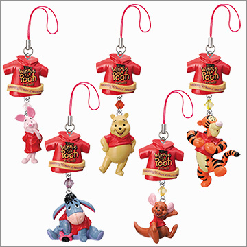 くまのプーさん 80th アニバーサリー ストラップ｜商品情報｜タカラ