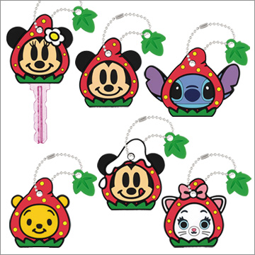 ディズニーキャラクター いちごキーカバー｜商品情報｜タカラトミーアーツ