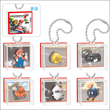 マリオカート7 3Dゲーム画面立体マスコット｜商品情報｜タカラトミーアーツ