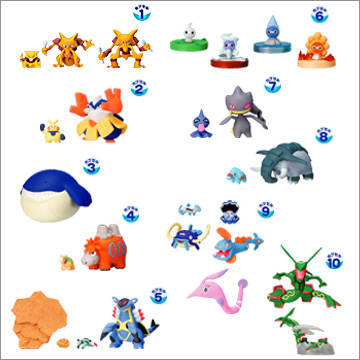 立体ポケモン図鑑 第9集｜商品情報｜タカラトミーアーツ