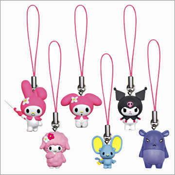 お願い！マイメロディ フィギュアストラップ｜商品情報｜タカラトミー