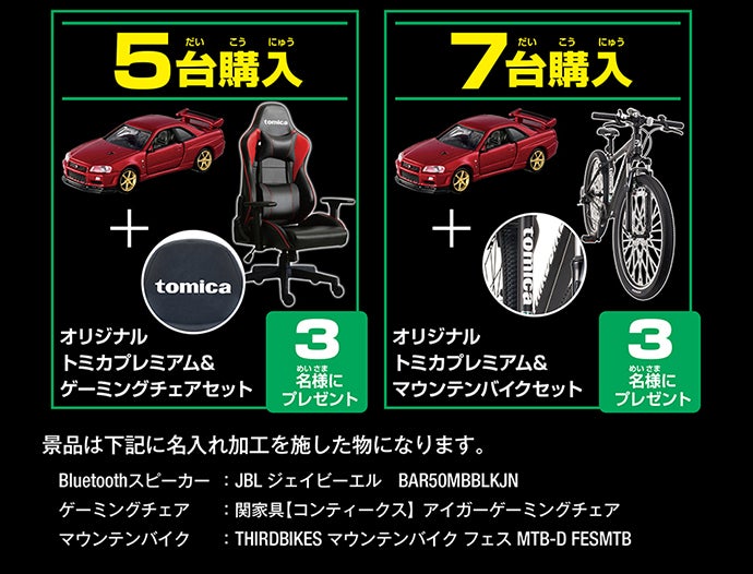 LINEで応募！トミカプレミアム1000万台記念キャンペーン