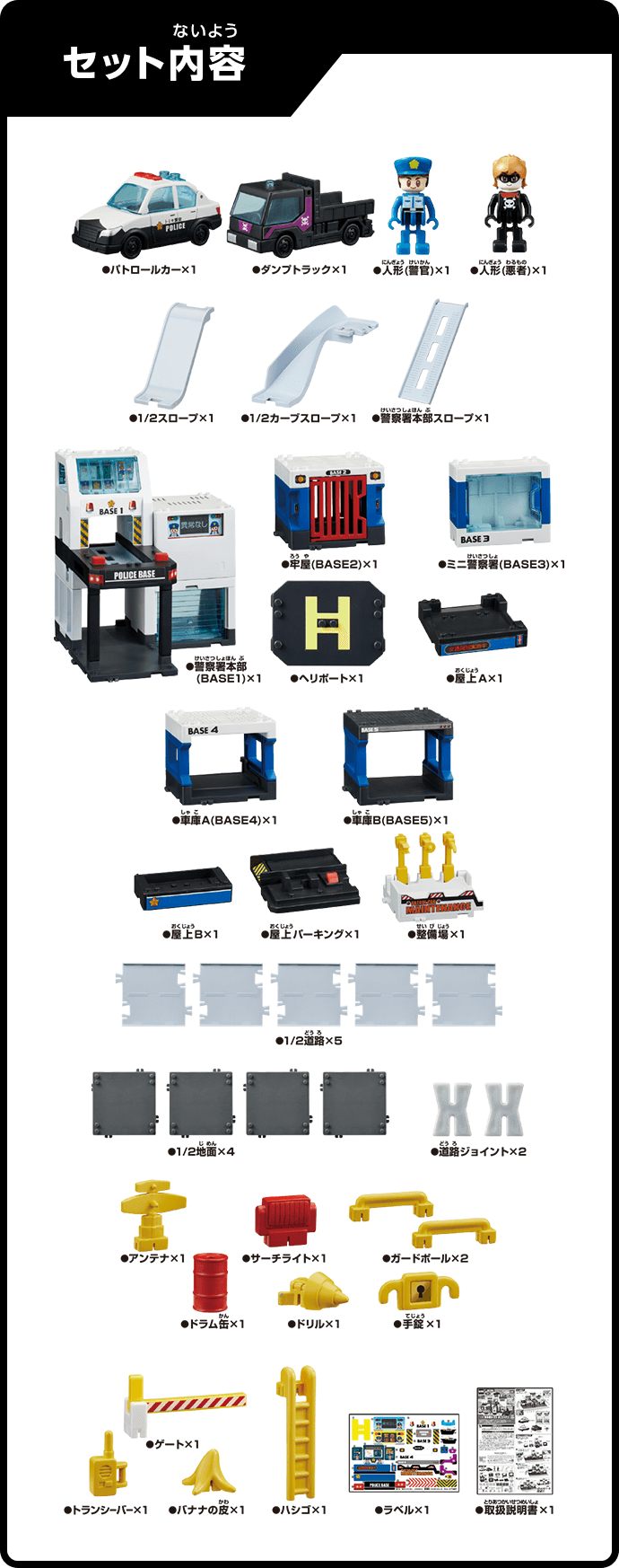 事件解決！DXポリスベース｜トミカタウン｜トミカワールド｜トミカ
