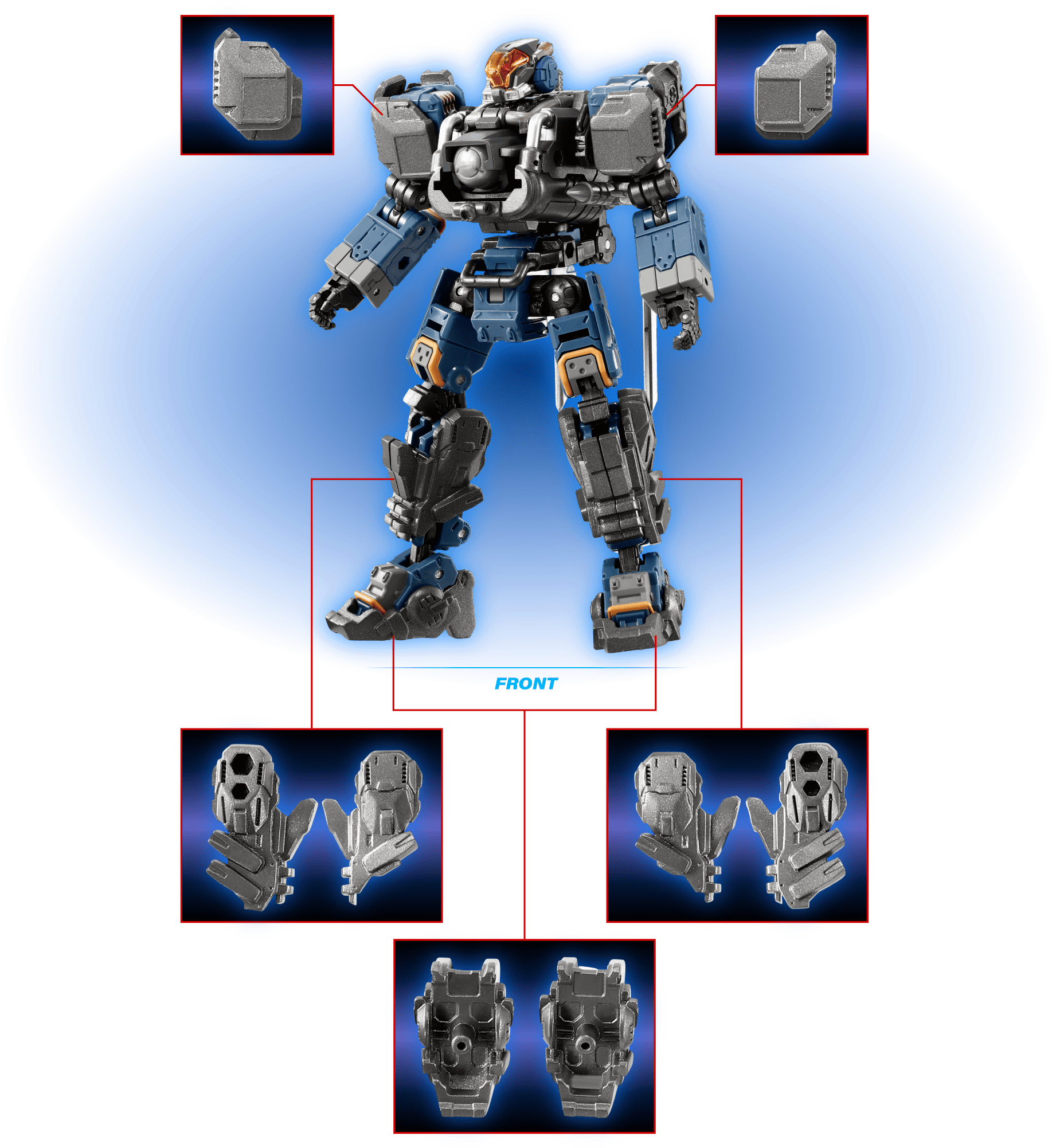 EXコア＆アーマメントセット2｜プロダクトディティール｜タクティカル