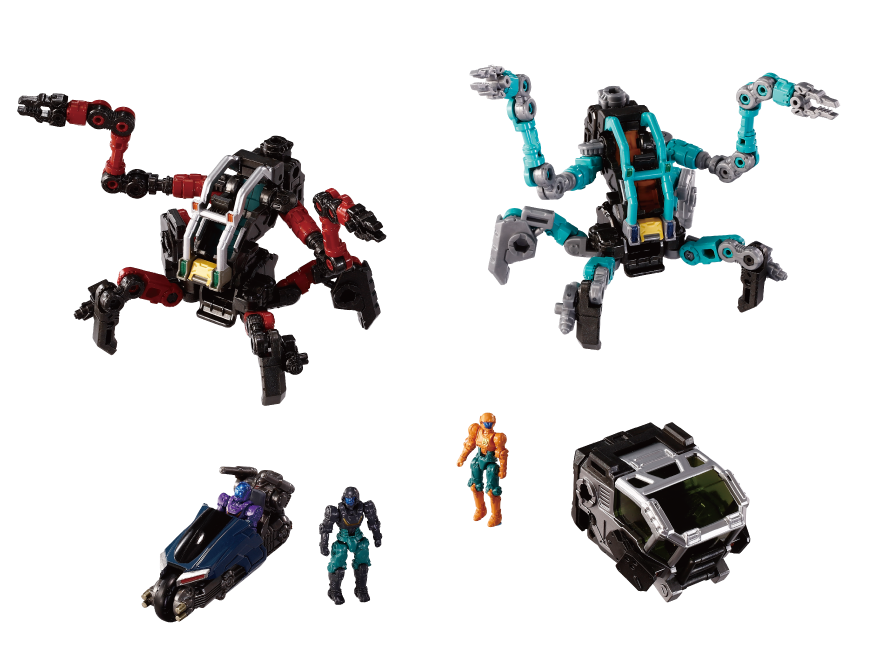 D＞ビークルズ／セット7｜プロダクト｜ダイアクロン オフィシャル