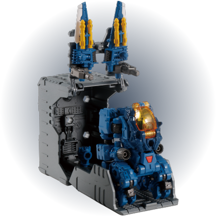 パワードシステム マニューバガンマ＆デルタ 移動基地セット