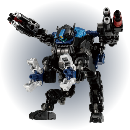 パワードシステム マニューバイプシロン＆タウラス移動基地セット