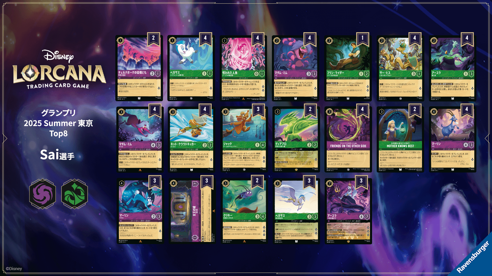 ディズニーロルカナ 最新デッキ情報局 Vol.6 ～グランプリ 2025 Summer