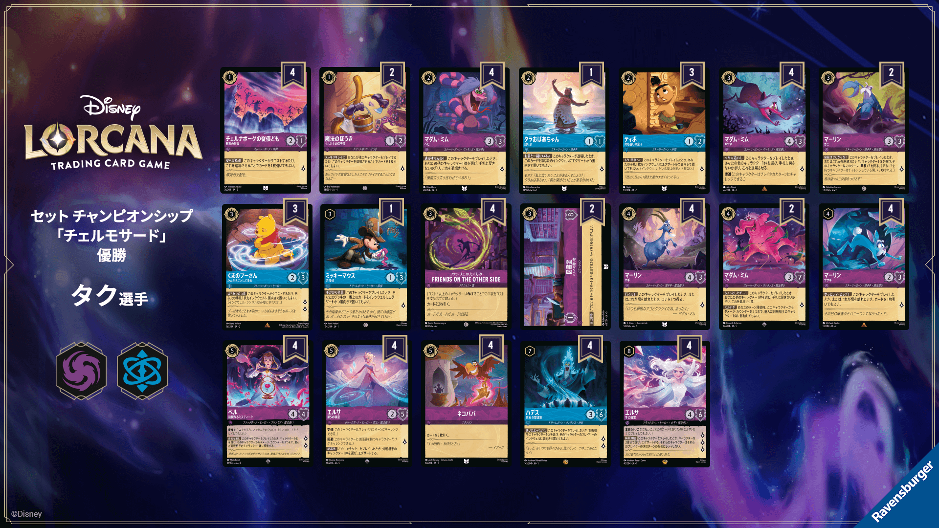 ロルカナ デイジーダック 4枚セット デイジーダック4枚セット ロルカナ