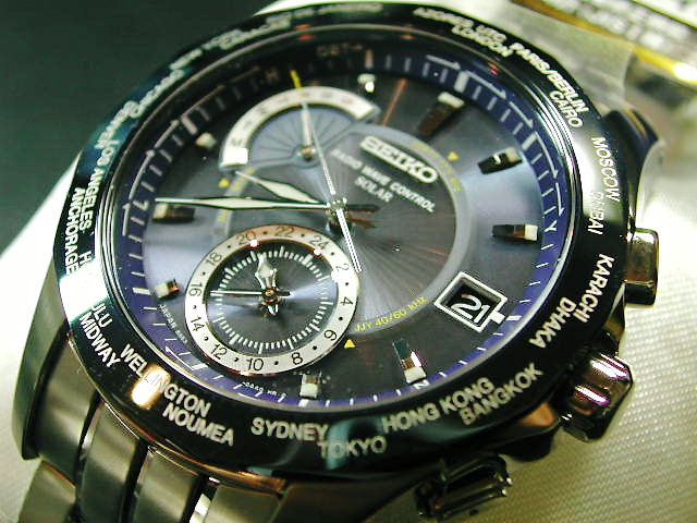 セイコーブライツ2007年ワールドタイムソーラー電波