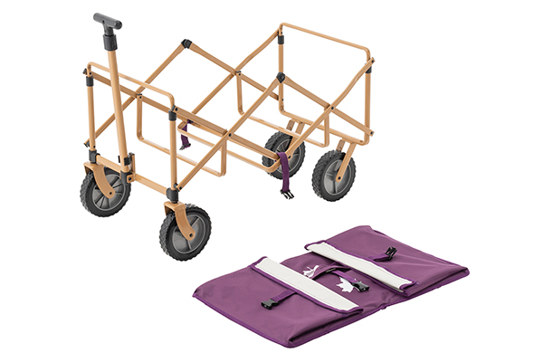 LOGOS Life 丸洗いキャリーカート（パープル）｜高翔オンラインストア