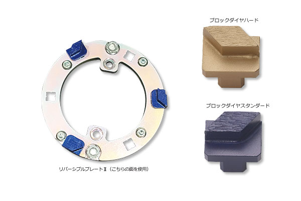 LINAX ポルチェⅡK-200ENV用カッター ブロックダイヤスタンダード（3個