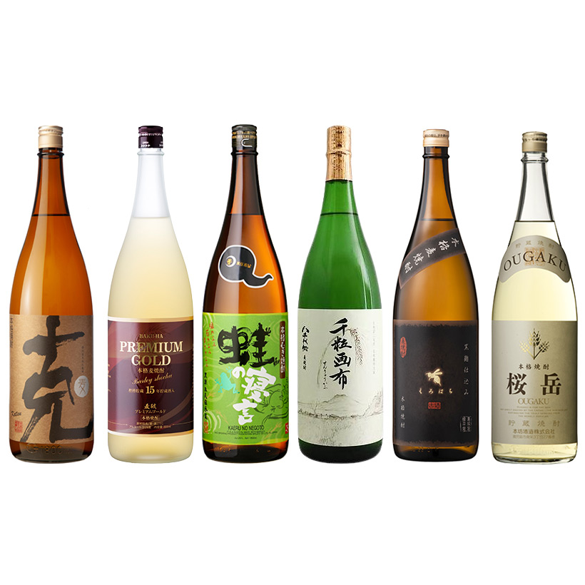 鹿児島が醸す麦焼酎6本セット A | 商品詳細 | 高島屋オンラインストア
