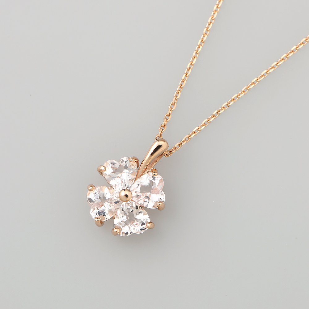 18金PGモルガナイトペンダント | 商品詳細 | 高島屋オンラインストア