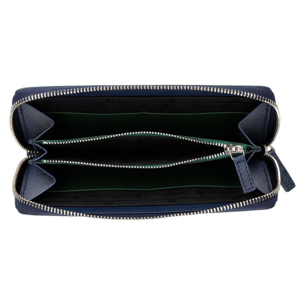 ラウンドファスナー付き長財布（コントラストカラー） | 商品詳細