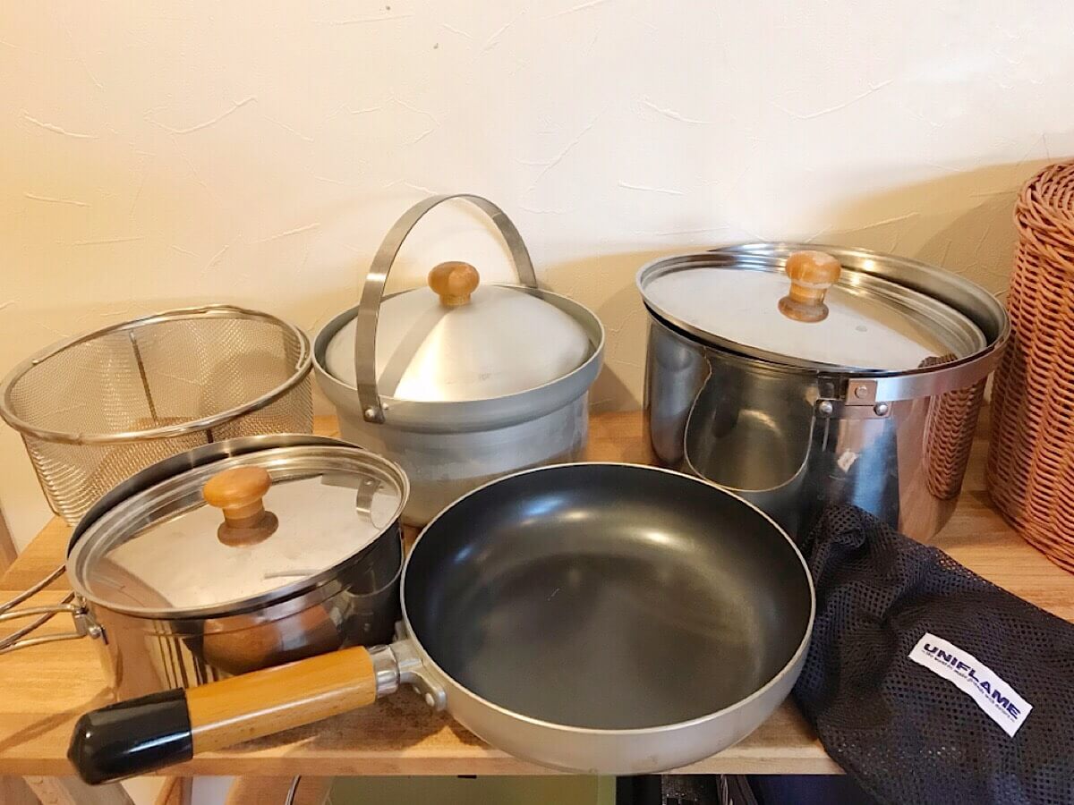 キャンプのマストアイテム！クッカーセット〜UNIFLAME fan5 DX