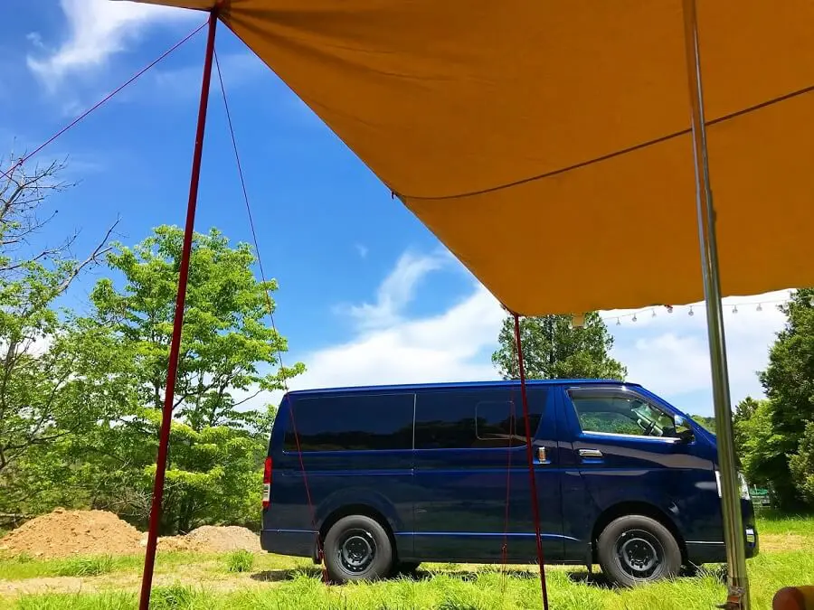 焚火タープTCレクタ】遮熱性も大きさも文句なしの逸品｜tent-Mark