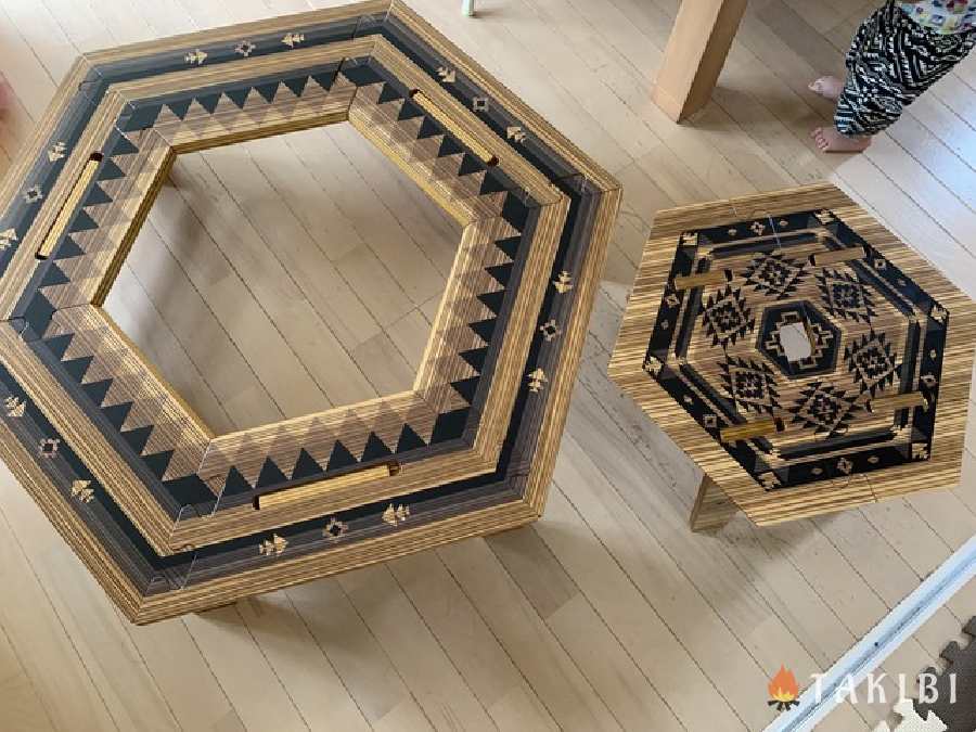 TheArth(ざぁ～ッス)】ヘキサテーブル「しま次郎ンドル」「しま美