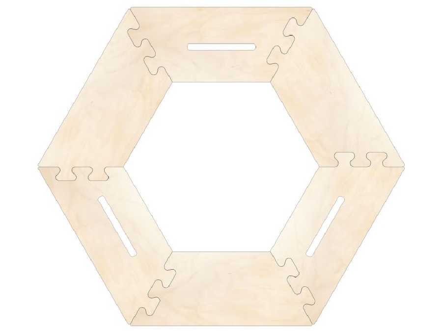 TheArth(ざぁ～ッス)】ヘキサテーブル「しま次郎ンドル」「しま美