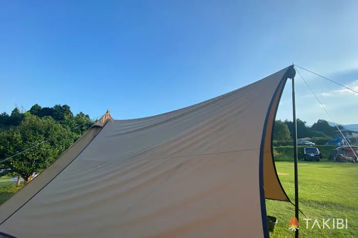 焚火タープTCコネクトヘキサはテンマクデザイン人気製品と相性抜群