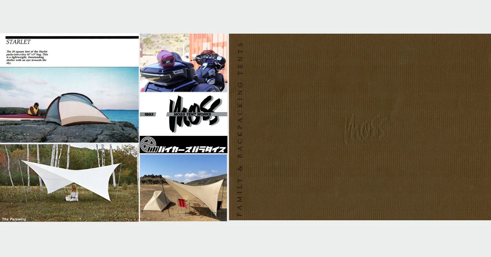 伝説のブランド「moss TENTS」が復活！ソロツーリストに捧げる限定