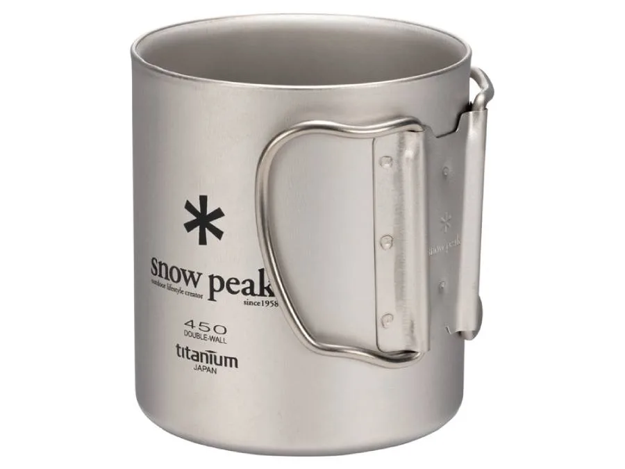 Snow Peak（スノーピーク）チタンダブルマグ｜抜群の保温・保冷力が