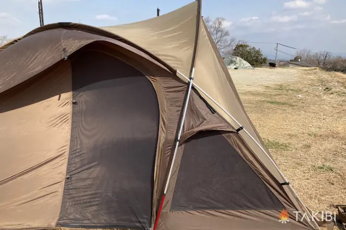 ogawa】ヴィガス｜広い前室が魅力の最強テント｜TAKIBI（タキビ